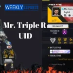 Mr. Triple R UID