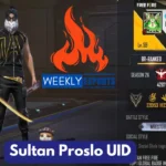 sultan proslo uid