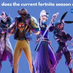 When does the current Fortnite season end