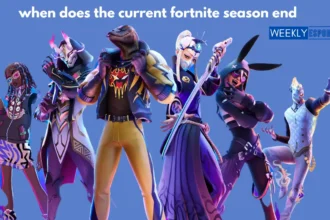 When does the current Fortnite season end