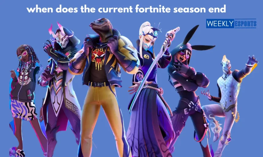 When does the current Fortnite season end