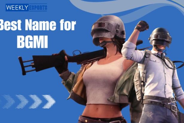 Best Name for BGMI